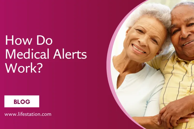 Elderly couple sitting next to each other