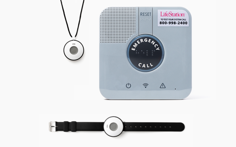 Lifestation different wireless devices necklace, watch and medical alert device