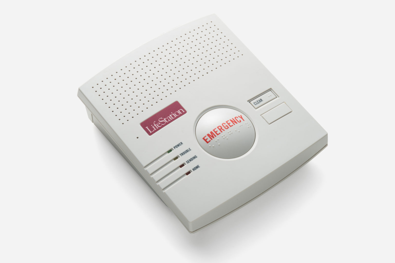 Home medical alert console