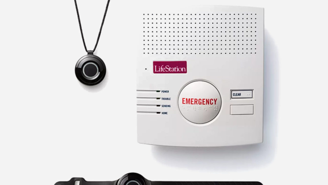Home medical alert system product shot